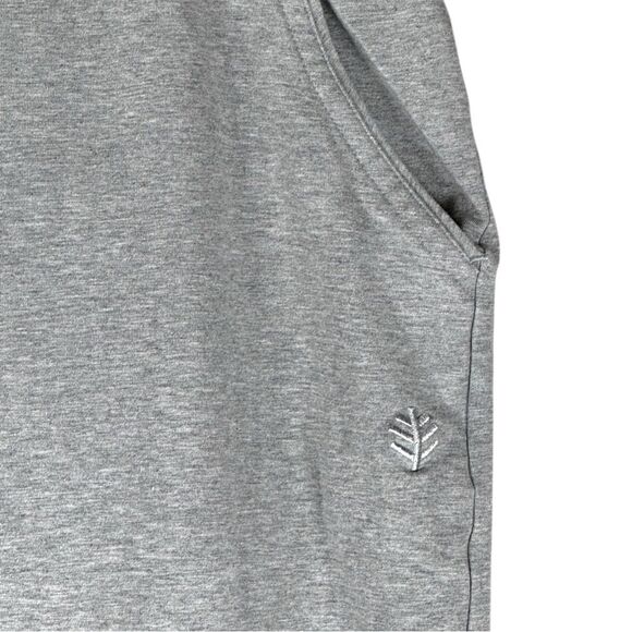 Coolibar Cafe Ruche Travel Lounge Sweat Pants in Grey Heather Women’s Size XL - Picture 4 of 9